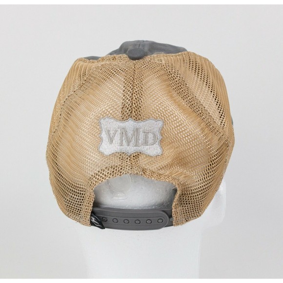 Matched Pair of Monogram "V" Snap Back Baseball Mesh Hats Caps by Outdoor Cap - Picture 5 of 12